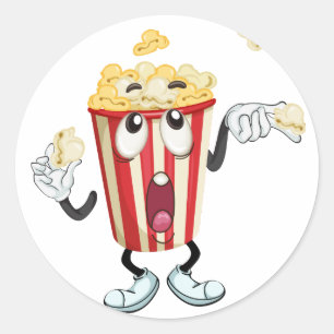 035 RUNDER AUFKLEBER