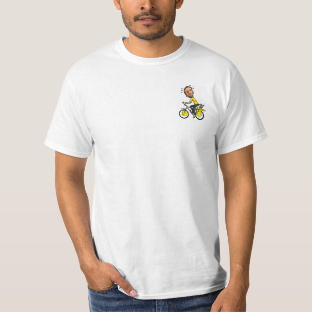 03 - Radfahren, zum von ALD zu stützen - T - Shirt (Vorderseite)