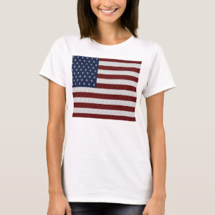 03 - T-shirt de drapeau américain