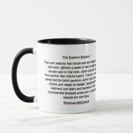 040 Drossel-Umwerbung 11 Unze-Klassiker-Tasse Tasse