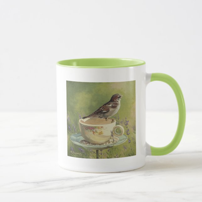 0470 Spatzen-Tasse Tasse (Rechts)