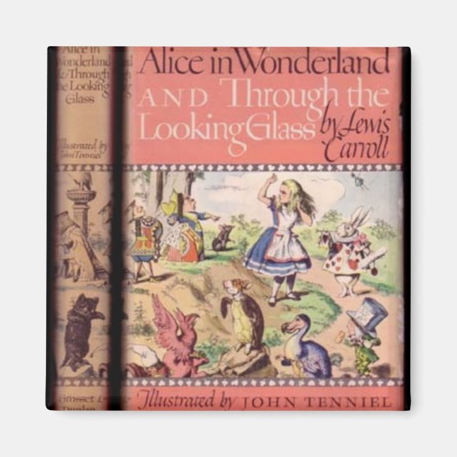 04 - Alice Book Cover Magnet (Vorne)