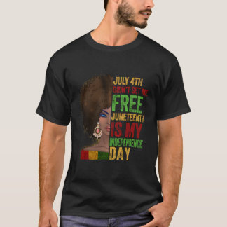 04. Juli Set Ich Freie Junenth ist mein Independe T-Shirt