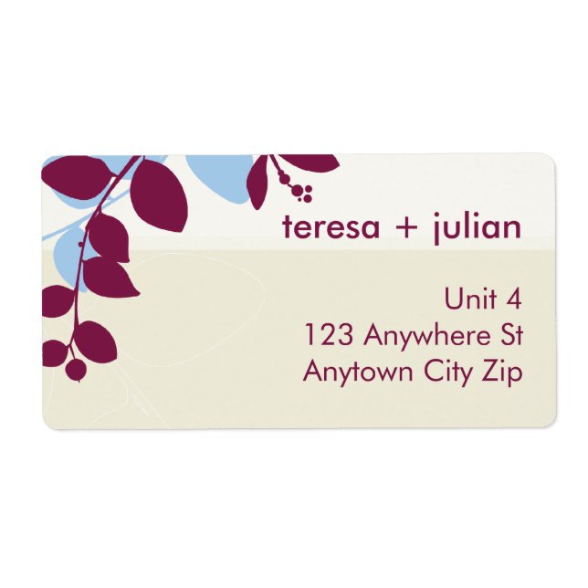 051-Tonya:: GROSSE ADRESSE ETIKETTIEREN (Vorne)