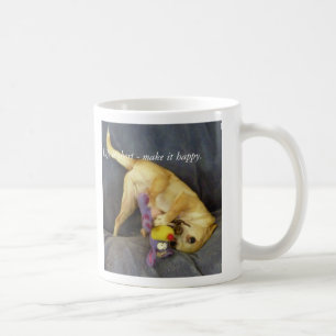053, Leben ist kurz - machen Sie es glücklich Kaffeetasse