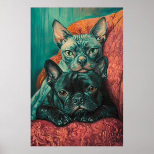 054 Tiere Poster