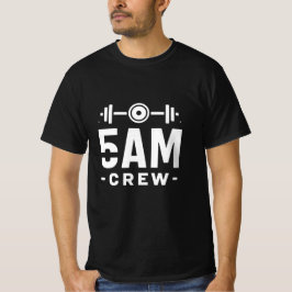 05.00 Crew - Motivation für das Frühmorgendtrainin T-Shirt