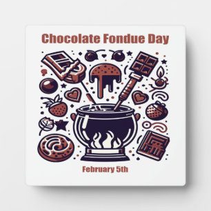 05.02. Schokolade Fondue Day Fotoplatte
