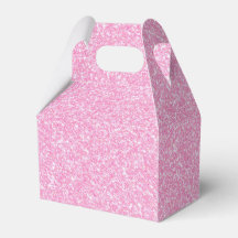 05 Baby Pink Glitzer Print Glitzern Gable