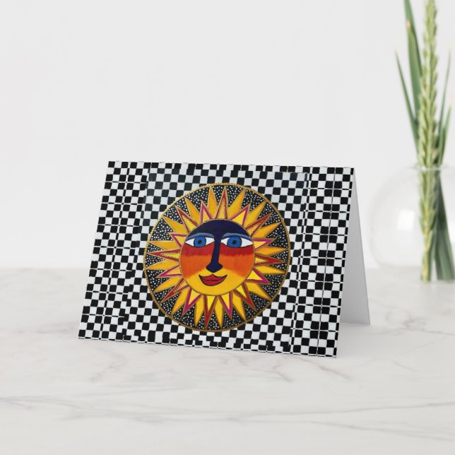 05 - Bonne carte de voeux pour le Soleil d'anniver (Devant)