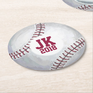 05of12 Custom Baseball Party Untersetzer