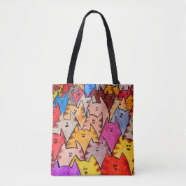 067 - Katzen-Taschen-Tasche Tasche