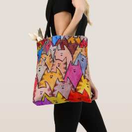 067 - Katzen-Taschen-Tasche Tasche