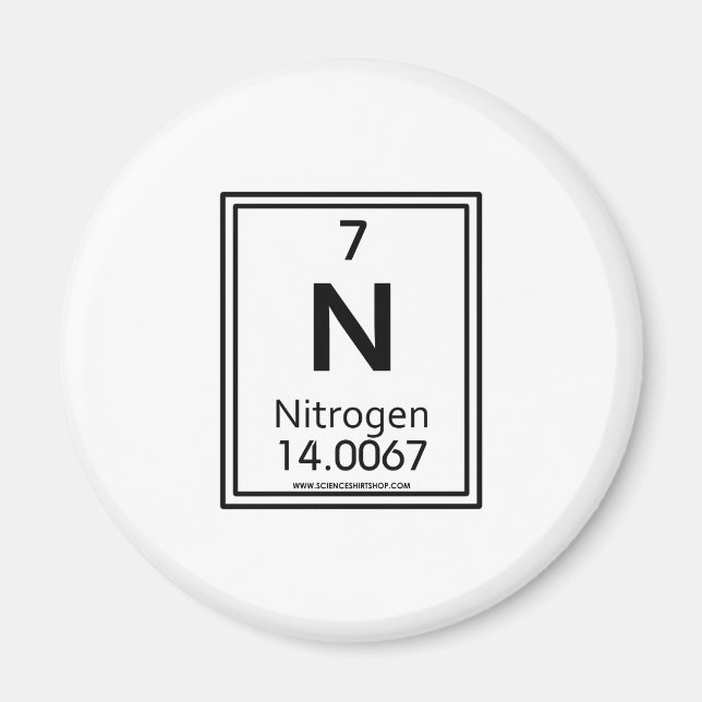 07 Stickstoff Magnet (Vorne)