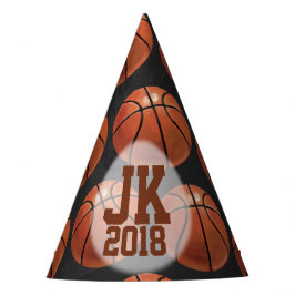 07 von 12 Custom Basketball Party Hats Partyhütchen
