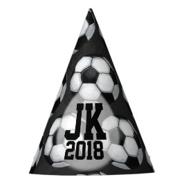 07 von 12 Custom Soccer Party Hats Partyhütchen