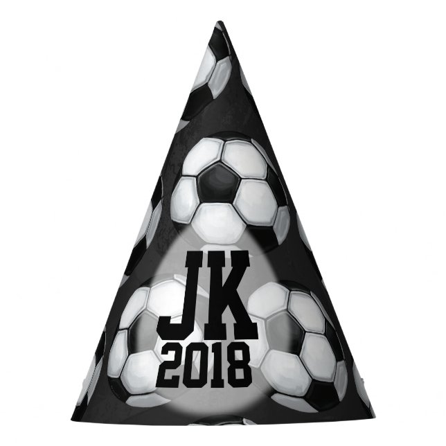 07 von 12 Custom Soccer Party Hats Partyhütchen (Vorderseite)