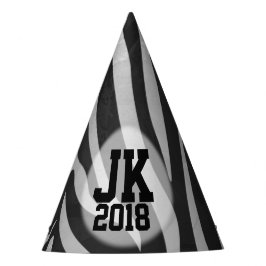 07 von 12 Custom Zebra Party Hats Partyhütchen