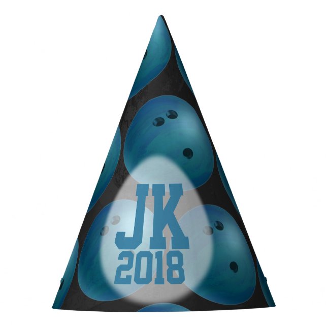 07of12 Custom Bowling Party Hats Partyhütchen (Vorderseite)