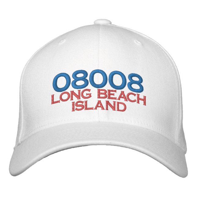 08008 CASQUETTE LONG BEACH ISLAND LBI CASQUETTE 08 (Devant)