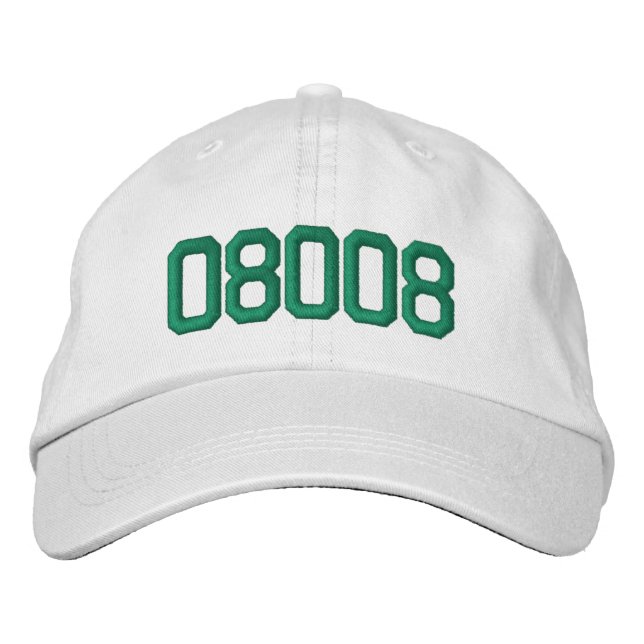 08008 LBI HAT BESTICKTE BASEBALLKAPPE (Vorderseite)