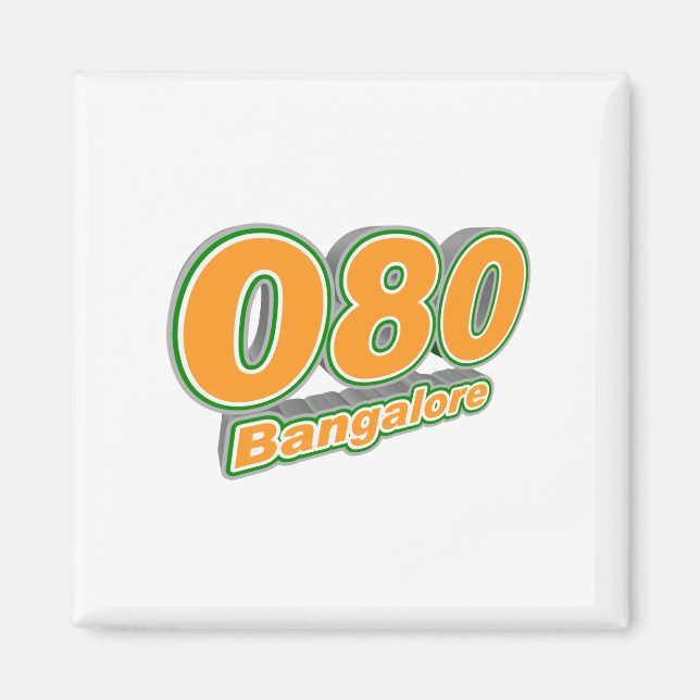 080 Bangalore Magnet (Vorne)