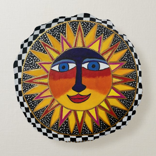 088 - Coussin rond (Dos)