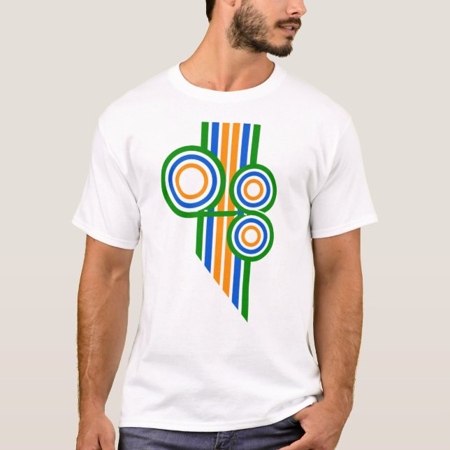 08 Retro T-Shirt (Vorderseite)