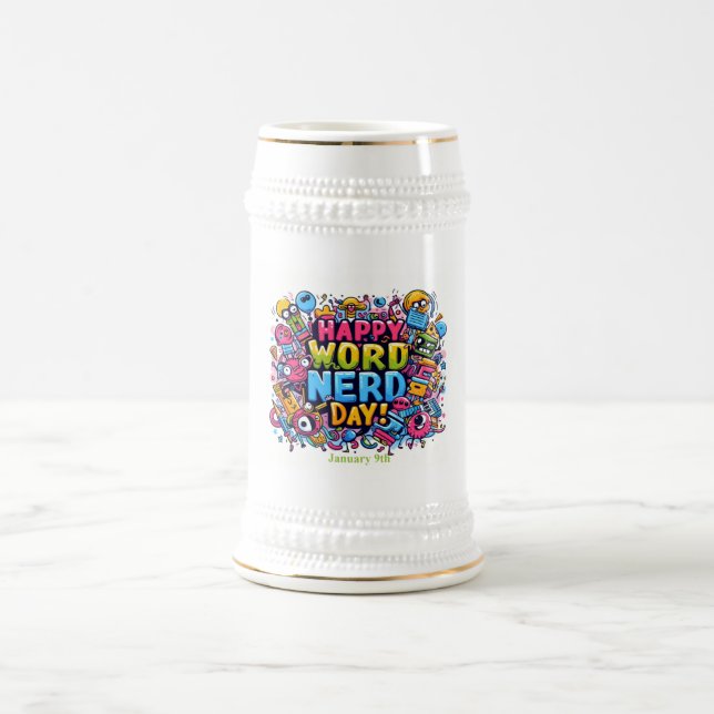 09.01. Word Nerd Day Bierglas (Mittel)