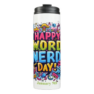 09.01. Word Nerd Day Thermosbecher