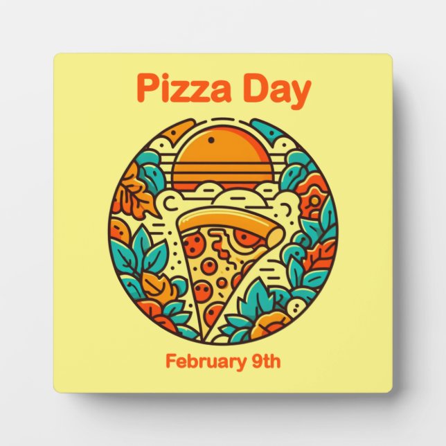 09.02. Pizza Day Fotoplatte (Vorderseite)