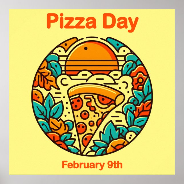 09.02. Pizza Day Poster (Vorne)