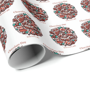 09.02. - Schokolade Geschenkpapier