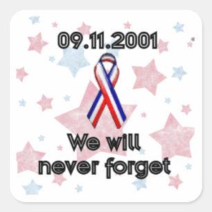 09.11.2001 QUADRATISCHER AUFKLEBER