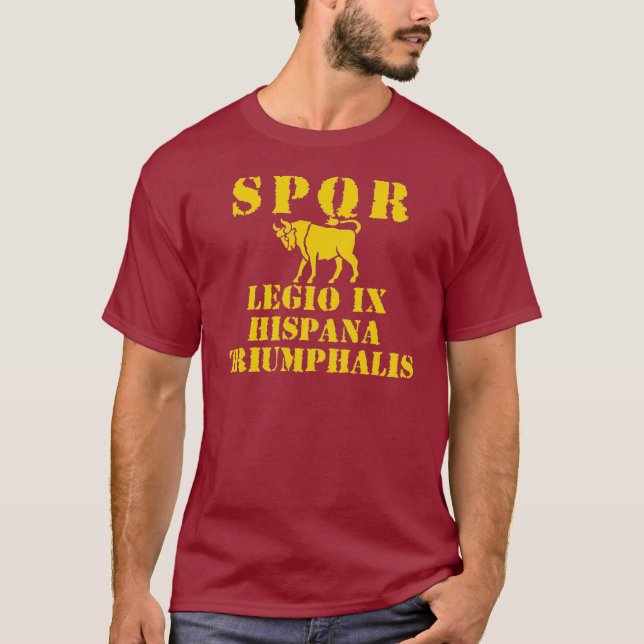 09 9. spanische triumphierende Legion - römischer T-Shirt (Vorderseite)