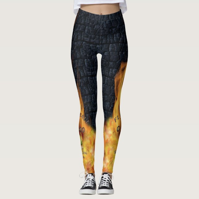 0,000 Flyball Flamz: Es ist eine Leggings (Vorderseite)