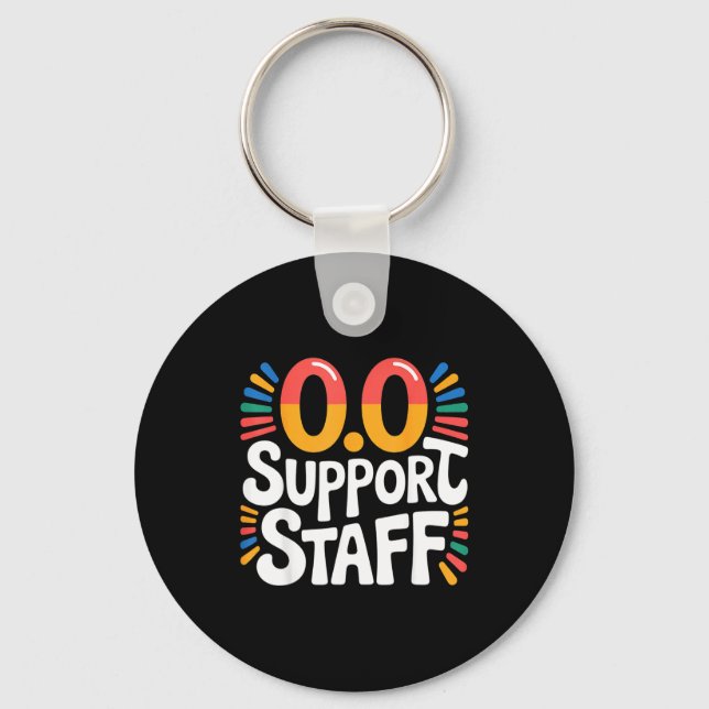 0.0 Suprt Staff Marathon Cheer Squad -  Schlüsselanhänger (Vorderseite)