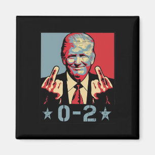 0 2 Lustig Trump 2024 Trump 2024 Sieg Sieg Gewinne Magnet