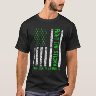 0 Bewusstsein für psychische Gesundheit - Kampf de T-Shirt