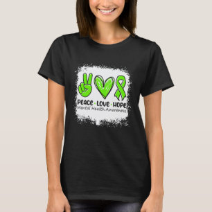 0 Frieden Liebe Hoffnung Monat der Bewusstseinsbil T-Shirt