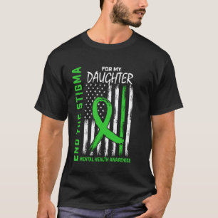 0 Grüne Band Mental Health Awareness Artikel Tocht T-Shirt