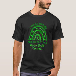 0 Ich trage Grün für meinen Bruder Regenbogen Geis T-Shirt
