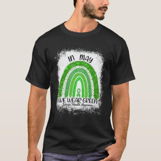 0 Im Mai tragen wir grünes Bewusstsein für psychis T-Shirt