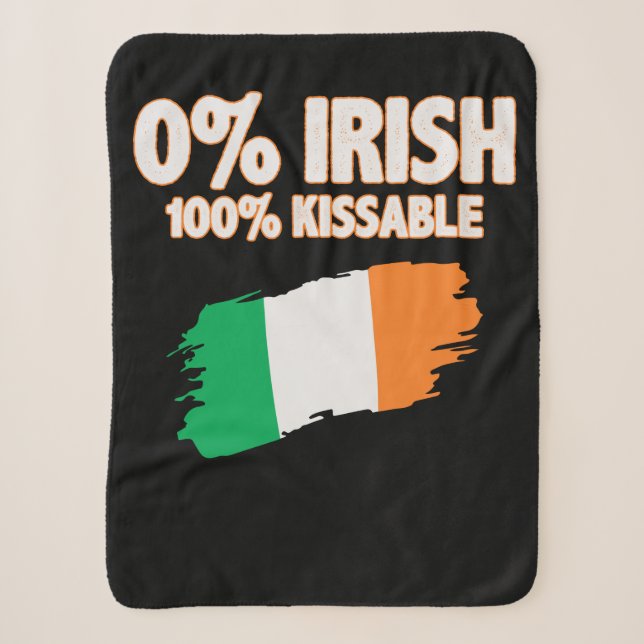 0 % Irisch 100 % Kissable Sherpadecke (Vorderseite)