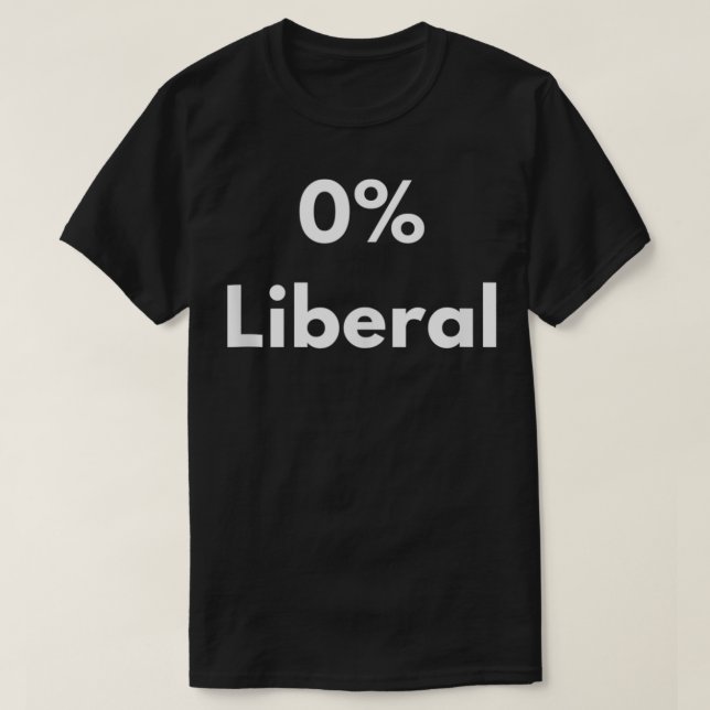 0 Liberal T-Shirt (Design vorne)
