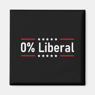 0% Liberal - Zero-Prozent-Erklärung Magnet