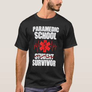 0 Lustiger Medizinischer Ems-Student Paramedic-Sch T-Shirt