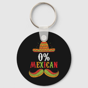 0 % Mexican Cinco De Mayo Fiesta Sombrero Funny Bo Schlüsselanhänger