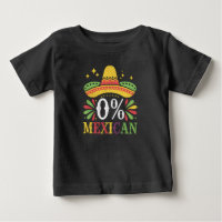 0 % mexikanische Null Prozent Funny Cinco De Mayo