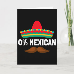 0% Mexikanischer Cinco De Mayo Fiesta Sombrero Lus Karte